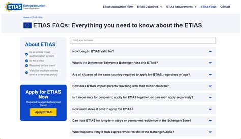 etias kc|FAQs on ETIAS .